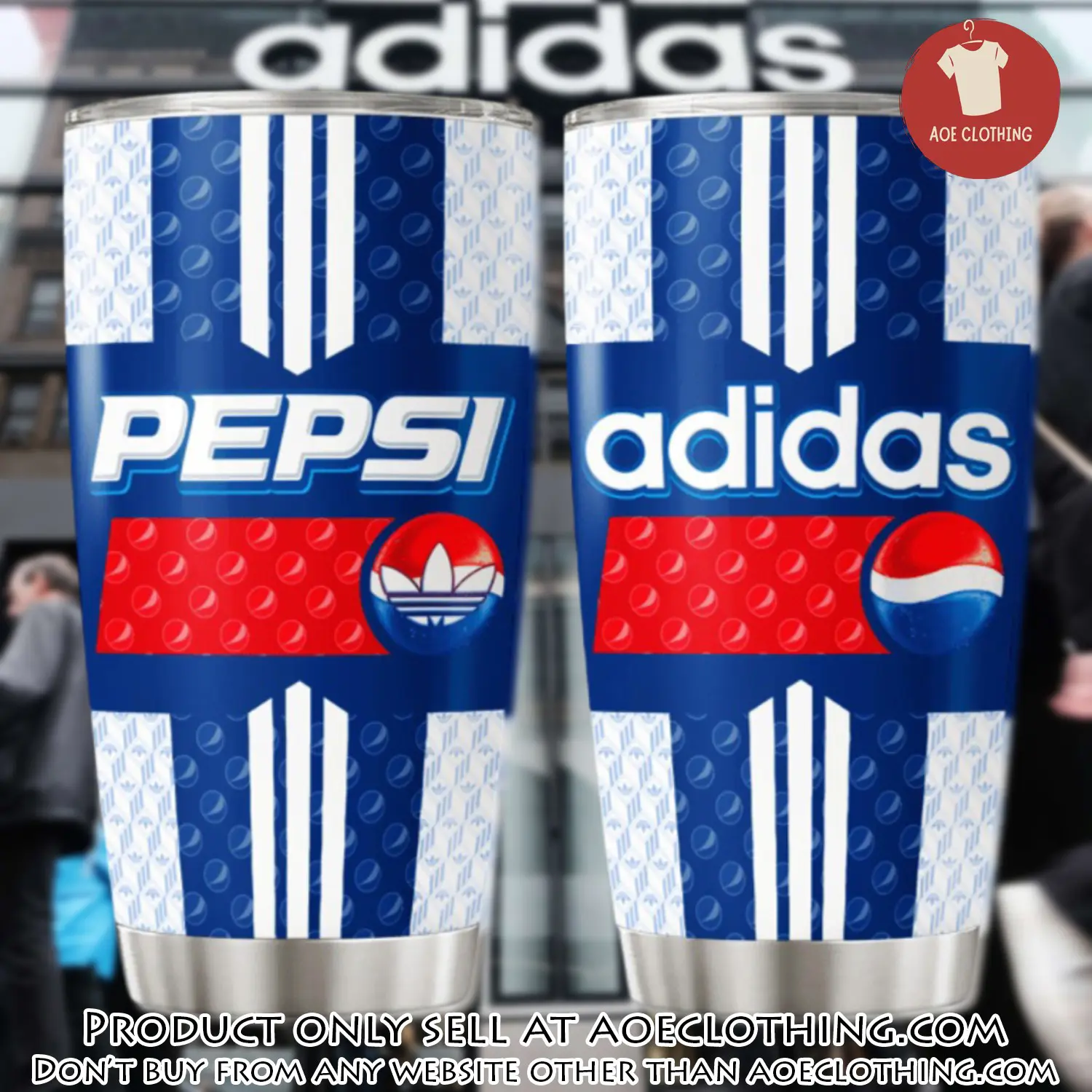 Adidas pepsi stainless steel tumbler 20oz30oz aoe1941211